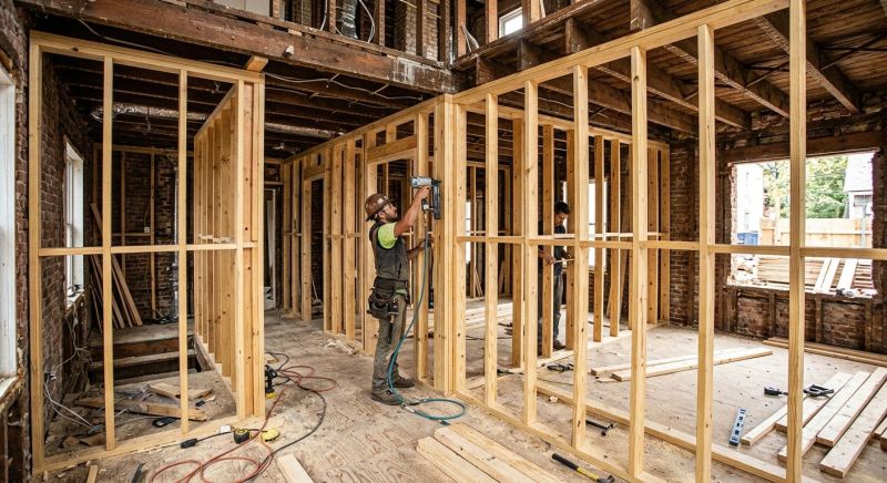 Building Framing in Kansas City, KS